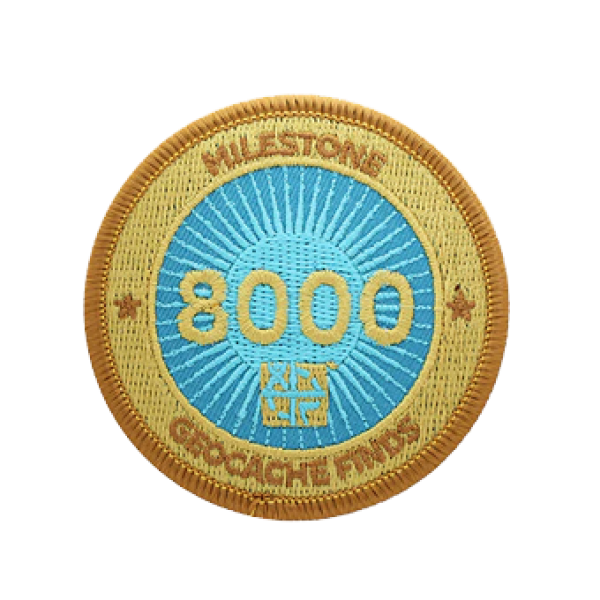 Milestone Patch - 8000 Finds