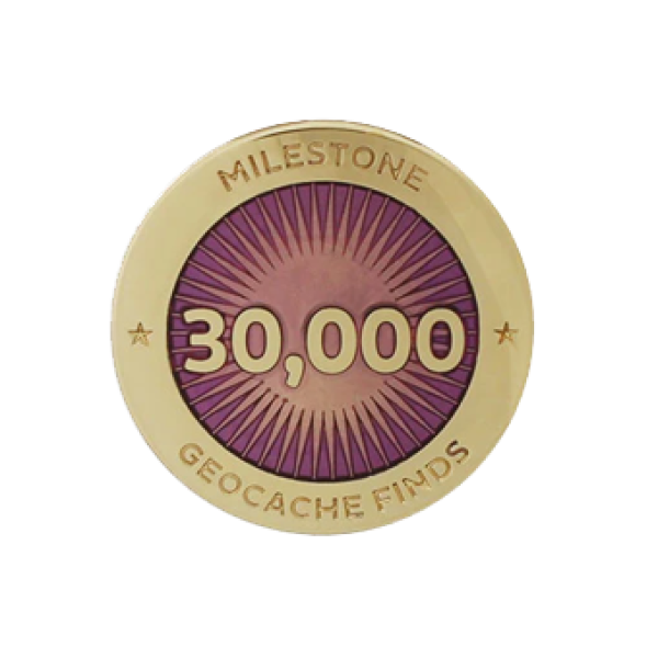 Milestone Pin - 30.000 Finds