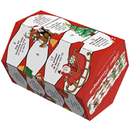 Wooden coin Adventskalender 2026 met bordspel